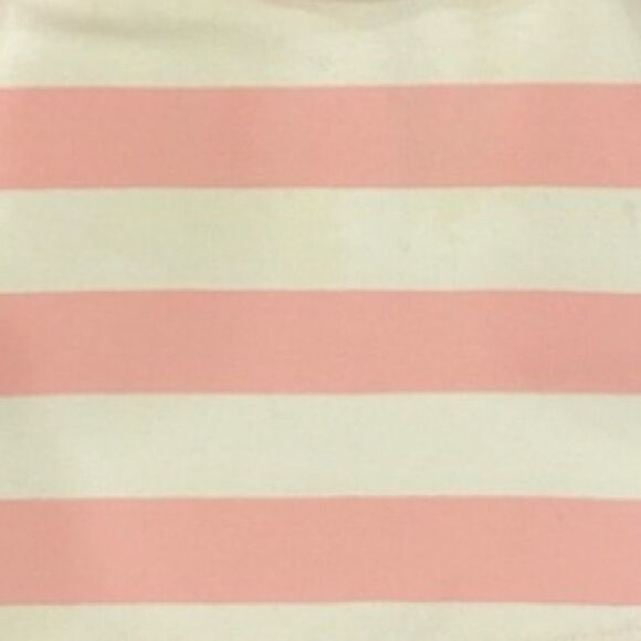 Miley & Kate Tank Top Pink White Striped Ruffle Neck Shirt Infant Size 12M - Picture 3 of 11